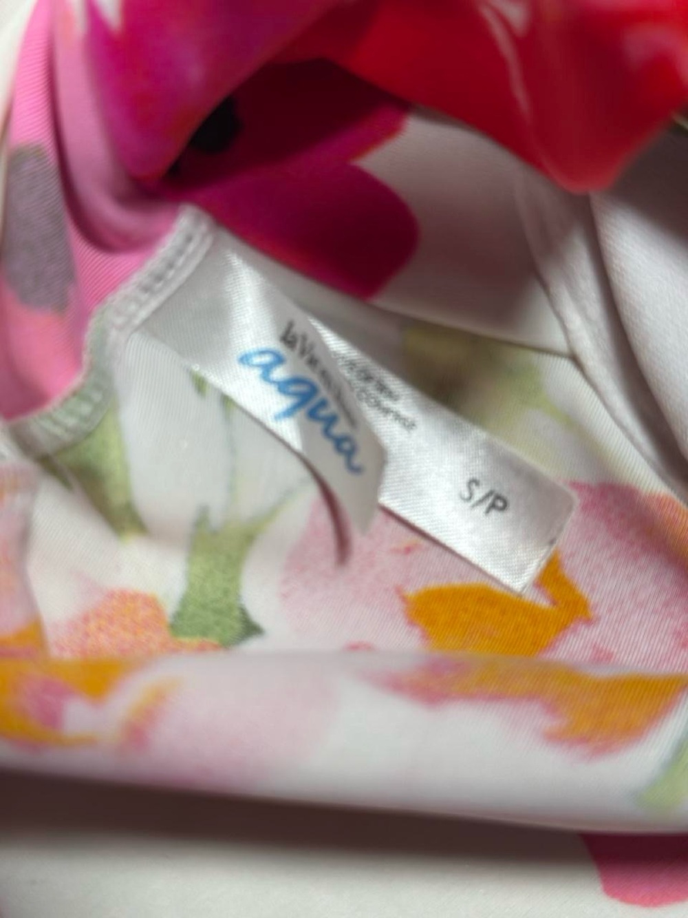 Vintage Y2K Tankini, Push Up Floral Halter Tie Back, Baby Doll, Size Small - Picture 4 of 5
